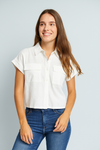 Blusa Camisera Pocket Cotton