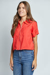 Blusa Zipper Pocket