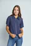 Blusa Zipper Pocket
