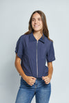 Blusa Zipper Pocket