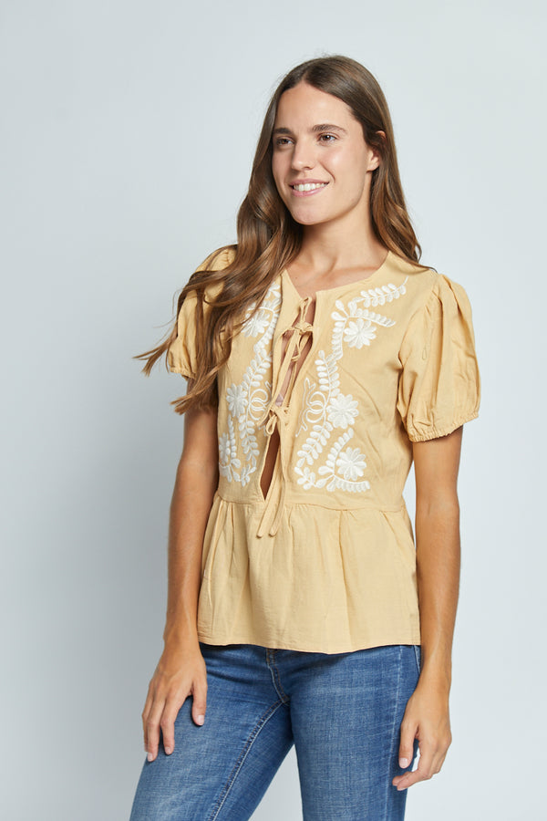 Blusa Aitana Bordada