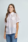 Blusa Floral Transparente Margot
