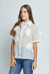 Blusa Floral Transparente Margot