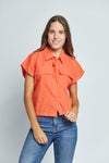 Blusa Camisera Pocket Cotton