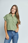 Blusa Camisera Pocket Cotton