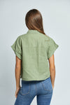 Blusa Camisera Pocket Cotton