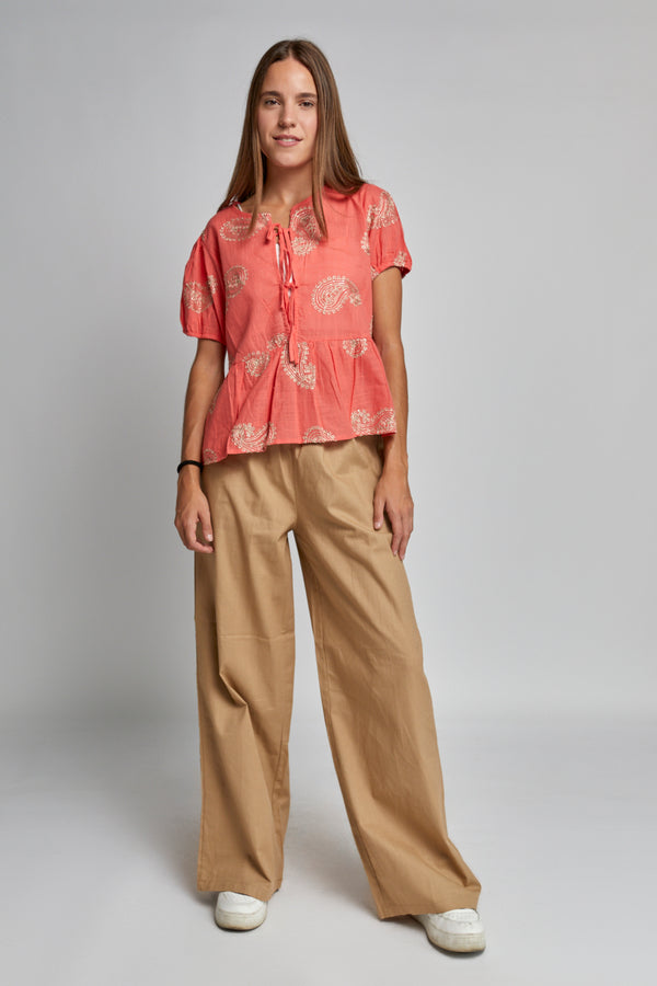 Pantalón Wide Flow