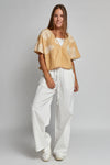 Blusa Flor de Cielo