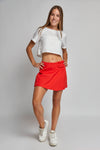 Short Bowlette Wrap Skort
